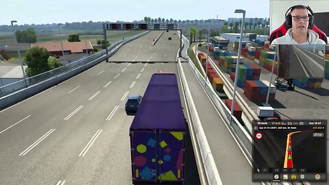 EURO TRUCK SIMULATOR 2 #12 22 TONELADAS DE PALETES VAZIS PARA FARO COM FUJIDA A OLHÃO