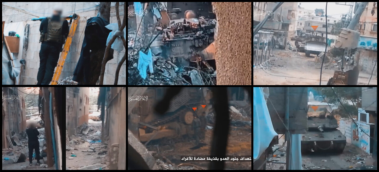 Gaza strip: Hamas fighters strike and destroy IDF armor and infantry