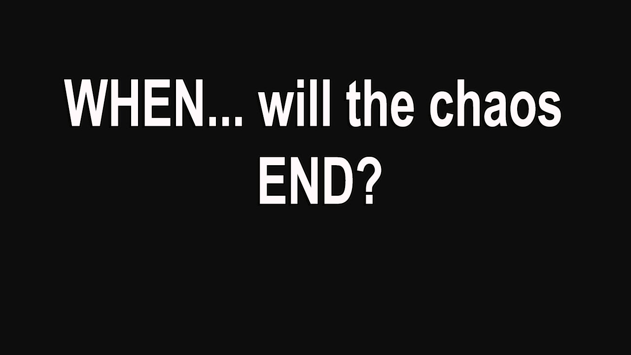 WHEN... WILL THIS END? PLUS OTHER TOPICS - CCTV/LAWS/FLOODS - Read on 26 November 2024