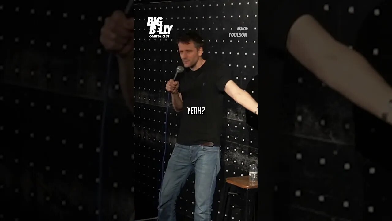 “See It. Say It. Sorted” 🎤: Luke Toulson #bigbellycomedyclub #LukeToulson #standup #comedy #shorts