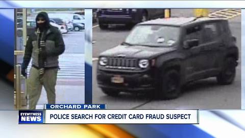 Police search for man they say bought over $800 in goods across WNY with stolen credit card