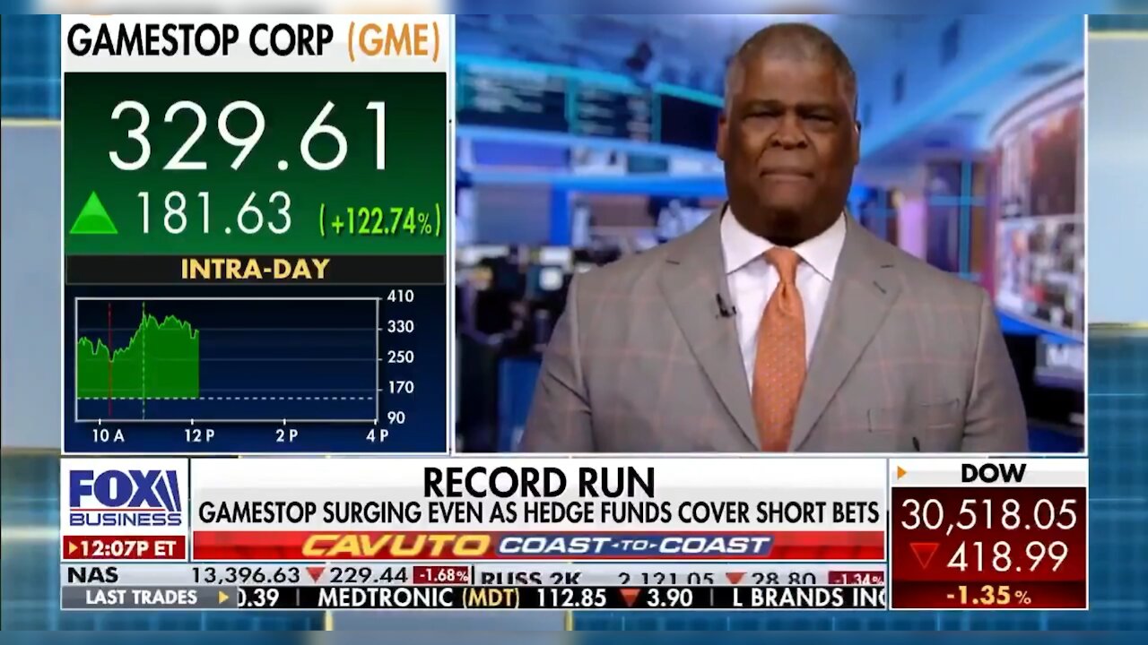 Fox’s Charles Payne condemns hypocrite Democrats for threatening people who boost GameStop stock