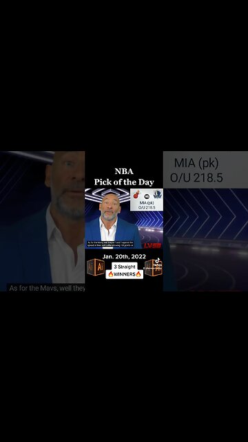 🔥3 #WINNING #nbapicks in a row for Gary #Ai 🔥 Next #NBA #Pick #miamiheat vs #dallasmavericks #shorts