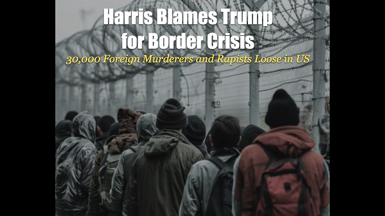 Harris Blames Trump for Border