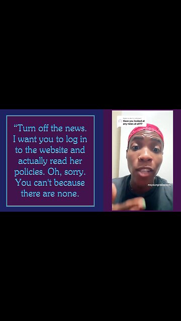 Turn Off The News, Kamala Harris Won’t Help Americans❗