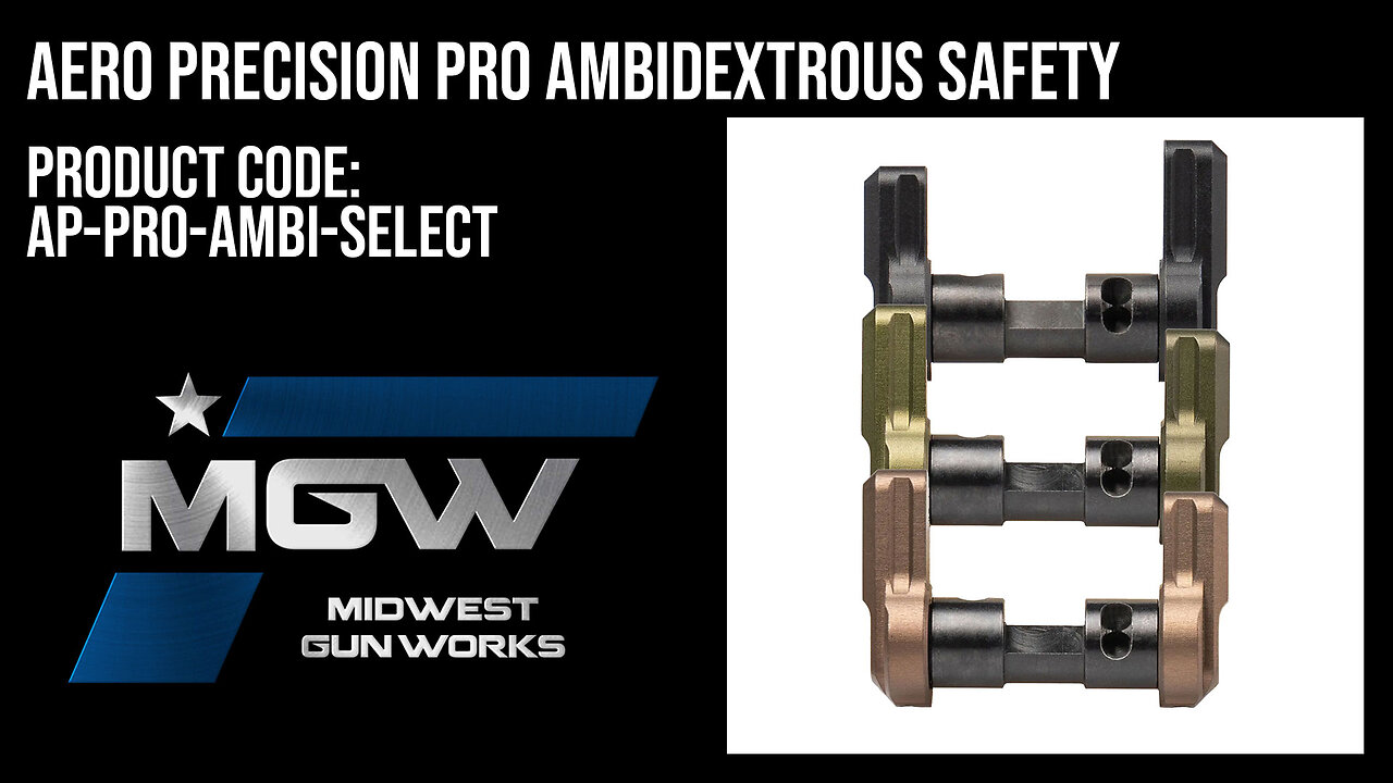 Aero Precision Pro Ambidextrous Safety Selector - AP-PRO-AMBI-SELECT