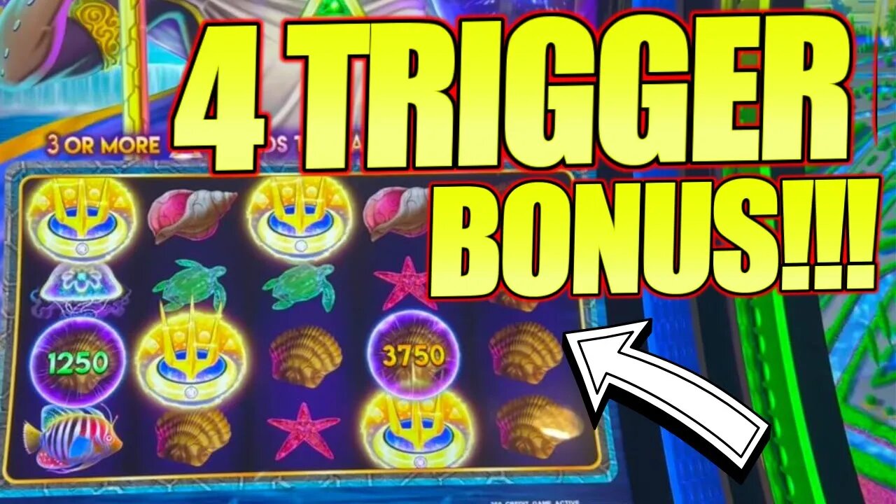 YES!! Landed 4 Trigger BONUS on Cash Burst Slot Machine