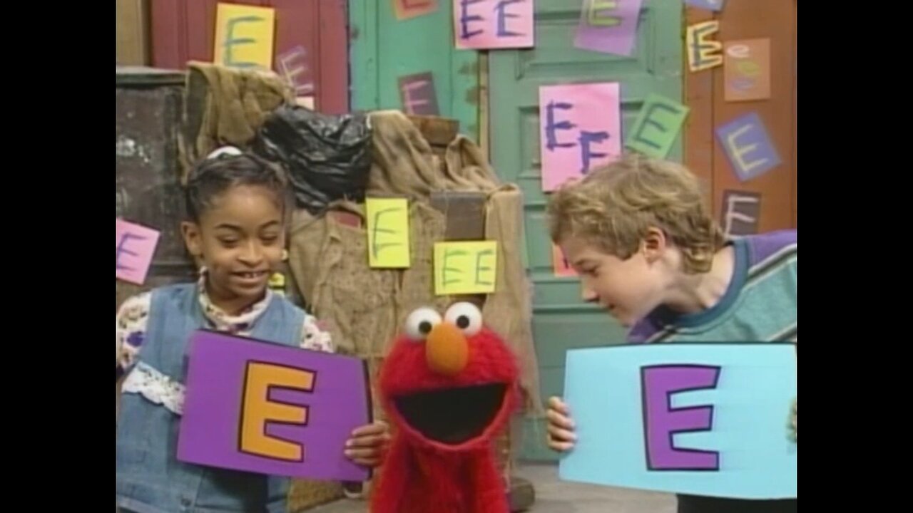 Sesame Street: Elmo's Letter E Song.