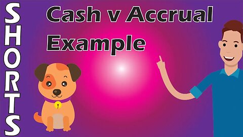 #Shorts: Temporary Difference Example: Cash vs. Accrual