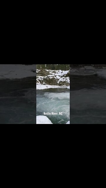 Kettle River in BC. Hiking. #shorts