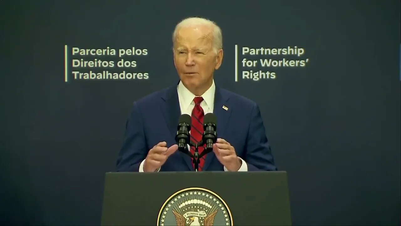 BIDEN v. TELEPROMPTER: Biden Struggles To Make Coherent Sense As He Reads Pre-Written Speech