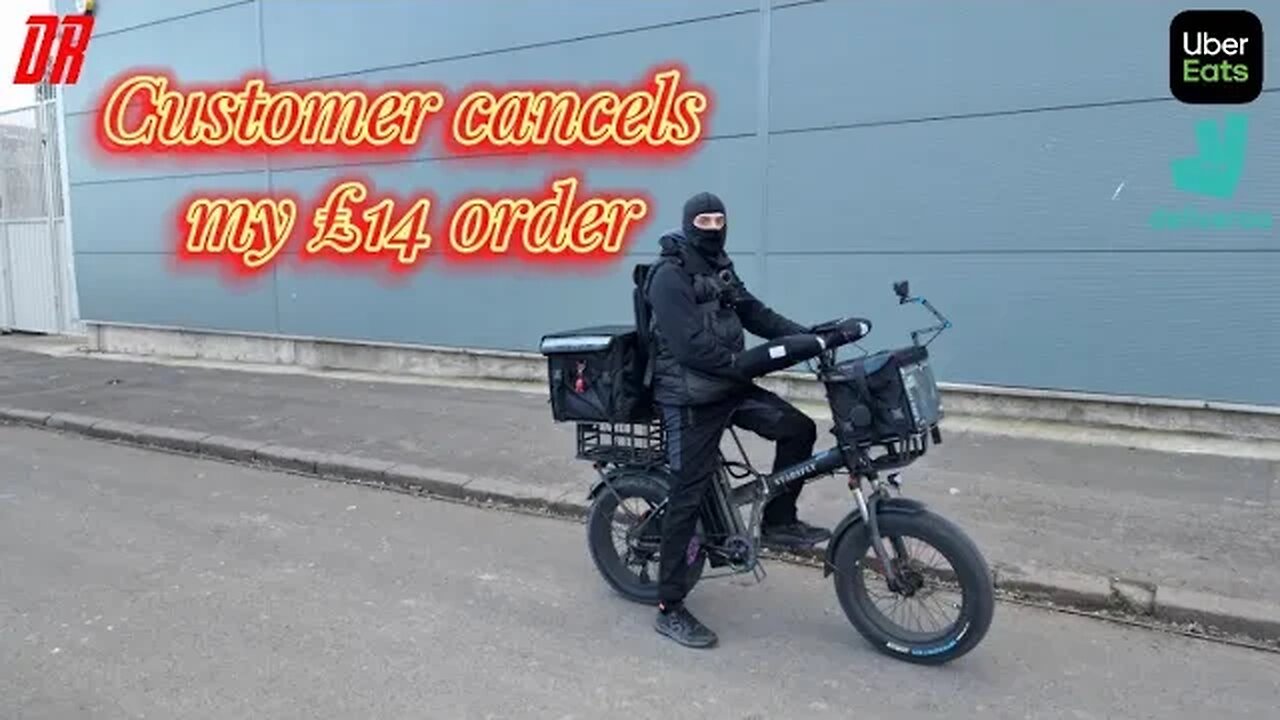 Working The Morning Shift For UberEATS Customer Cancels My £14 Ordered (Gone Wrong) S3E8