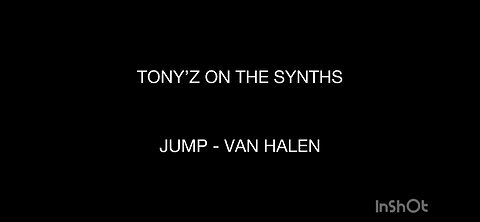 TONY’Z ON THE SYNTHS - JUMP (VAN HALEN)