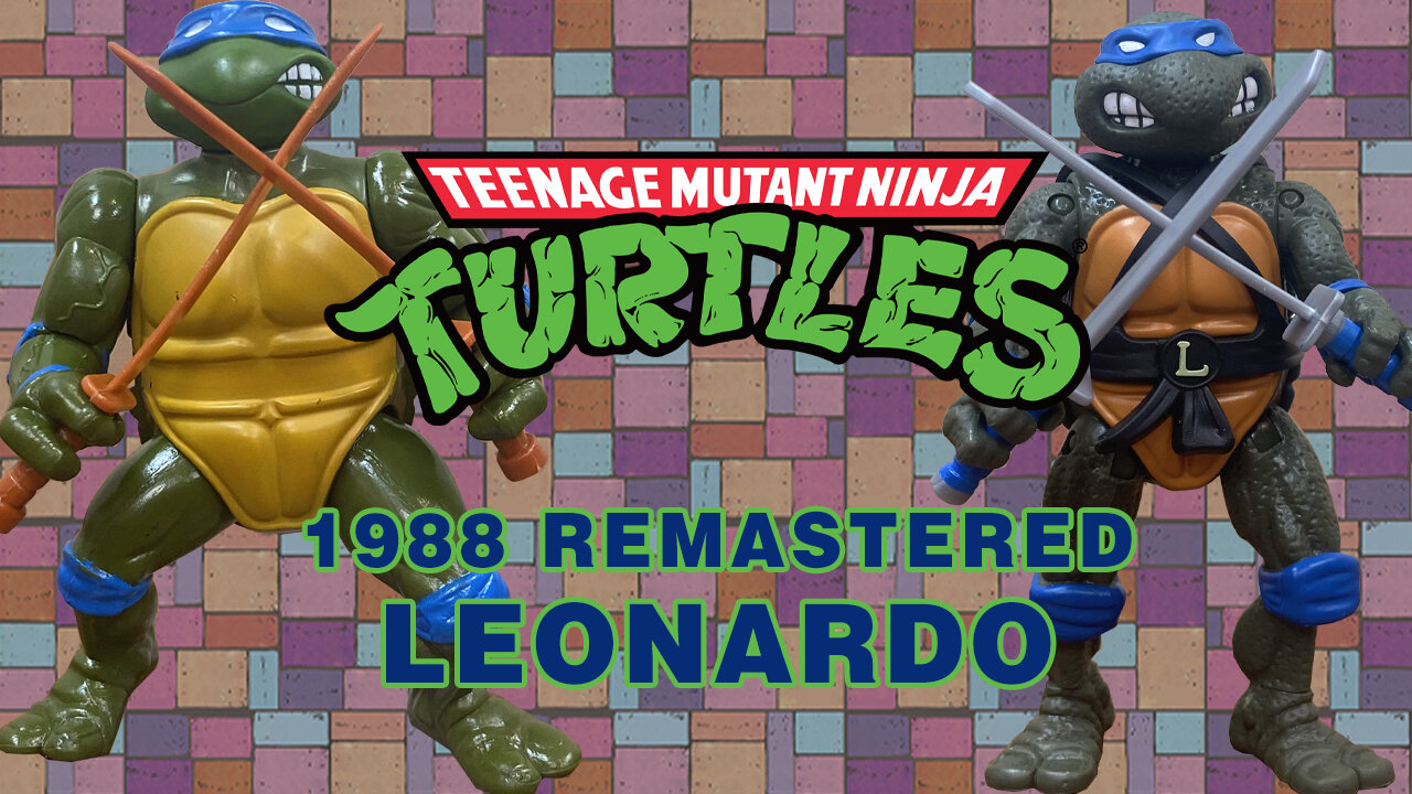 Leonardo - 1988 Remastered - Teenage Mutant Ninja Turtles - Unboxing & Review