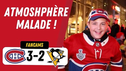 ATMOSHPHÈRE MALADE ! | MTL 3-2 PIT | FANCAM