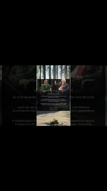 Uma lição sobre dinheiro