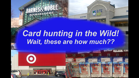 Card Hunting in the Wild Episode 107 Finding some restocks one with great prices
