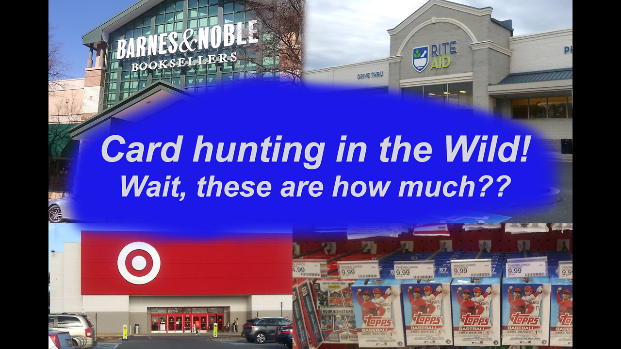 Card Hunting in the Wild Episode 107 Finding some restocks one with great prices