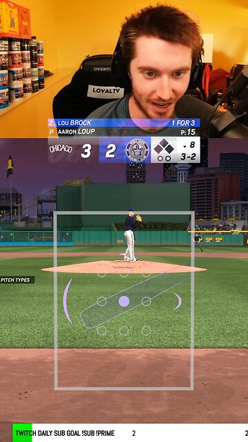 BROCK LOU HITS A PERFECT PERFECT LINE OUT IN MLB THE SHOW 24