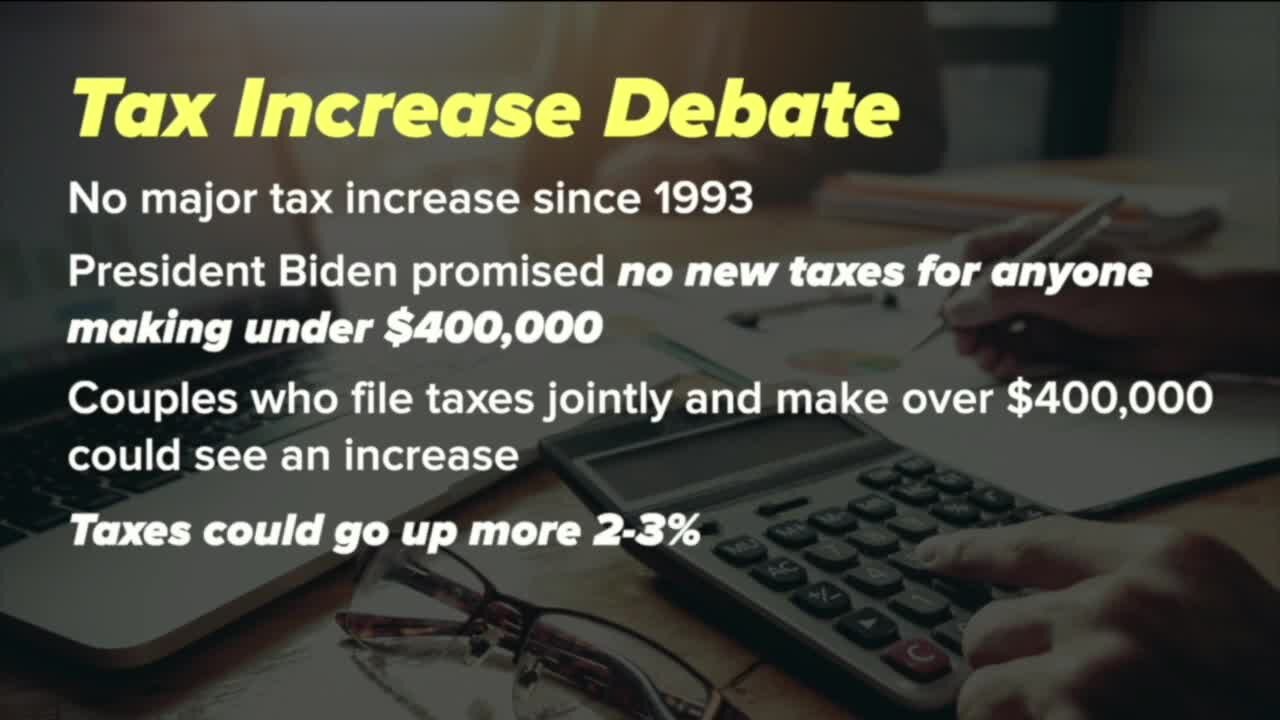 Tax increase debate