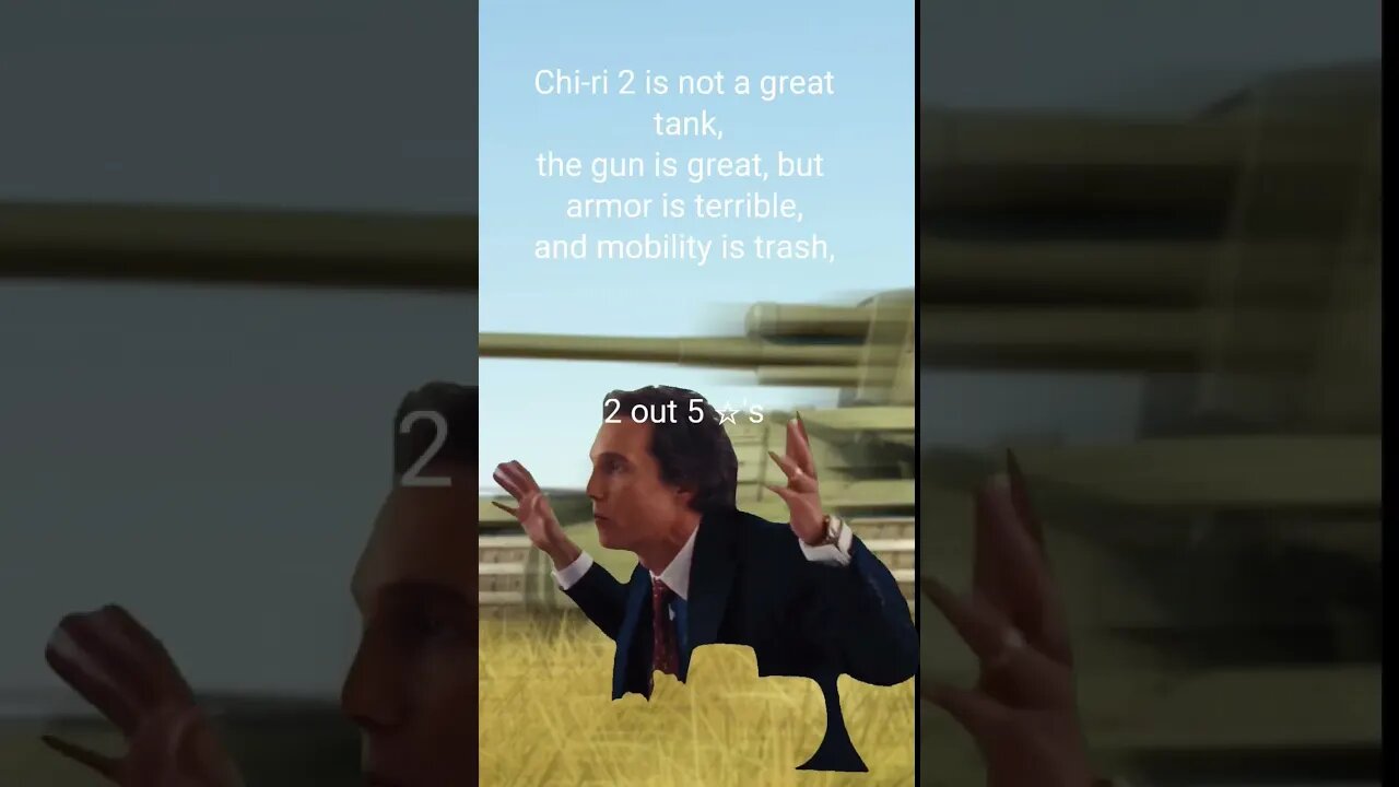 Rate this tank - Chi-RI 2