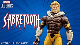 Custom Marvel Legends Sabretooth Action Figure - Kitbash