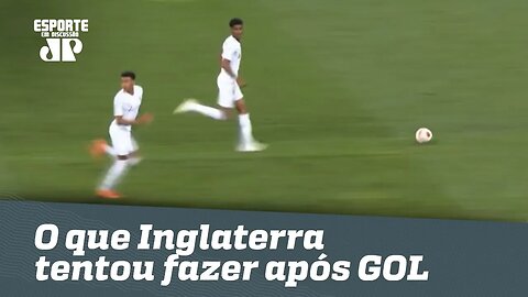 Oi? OLHA o que Inglaterra tentou fazer após GOL da CROÁCIA!