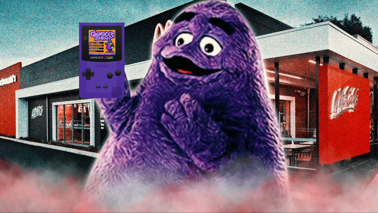 Grimace's Birthday (GBC) 🍔 Best Birthday Ever! 🍔 (All 🎂 + Ending)