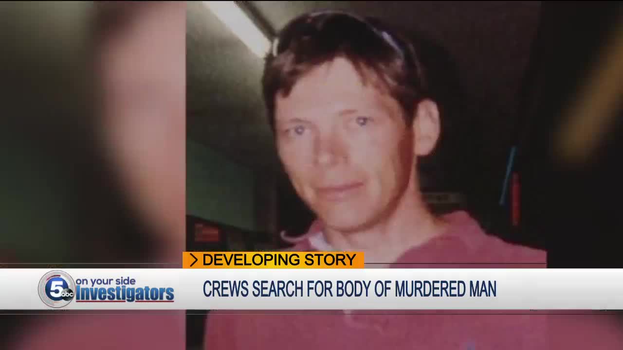 Crews searching near Norwalk for body of Milan man missing since 2003