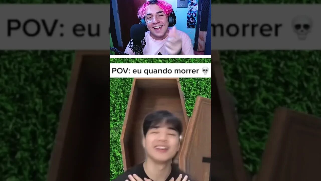 QUANDO EU MORRER VAI SER ASSIM KKKKKK 💀 1 - REACT MORIMURA
