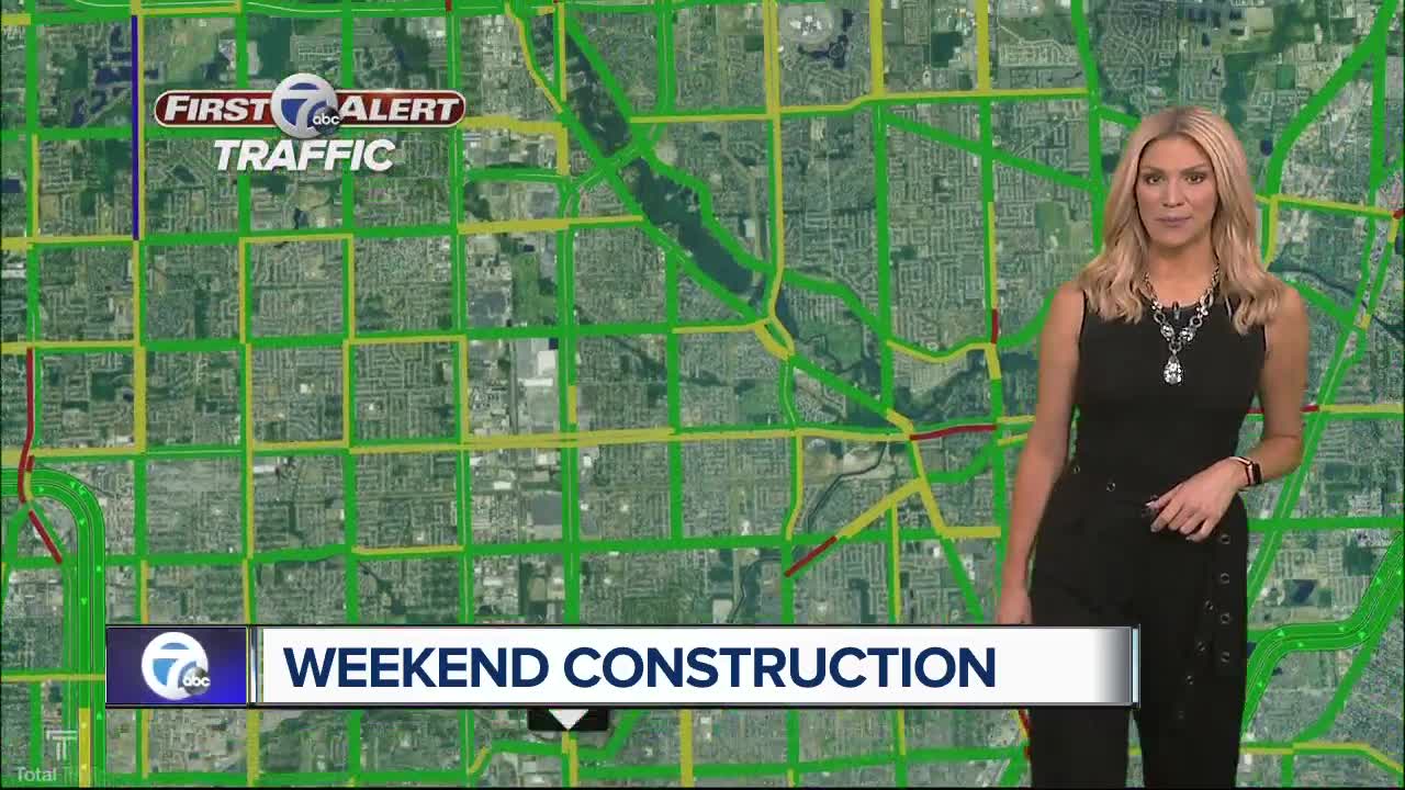 Weekend construction update