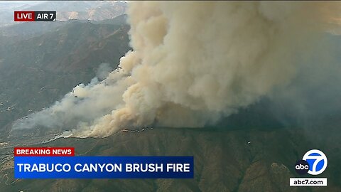 trabuco canyon fire