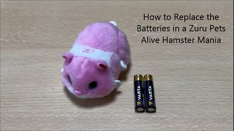 How to Replace the Batteries in a Zuru Pets Alive Hamster Mania