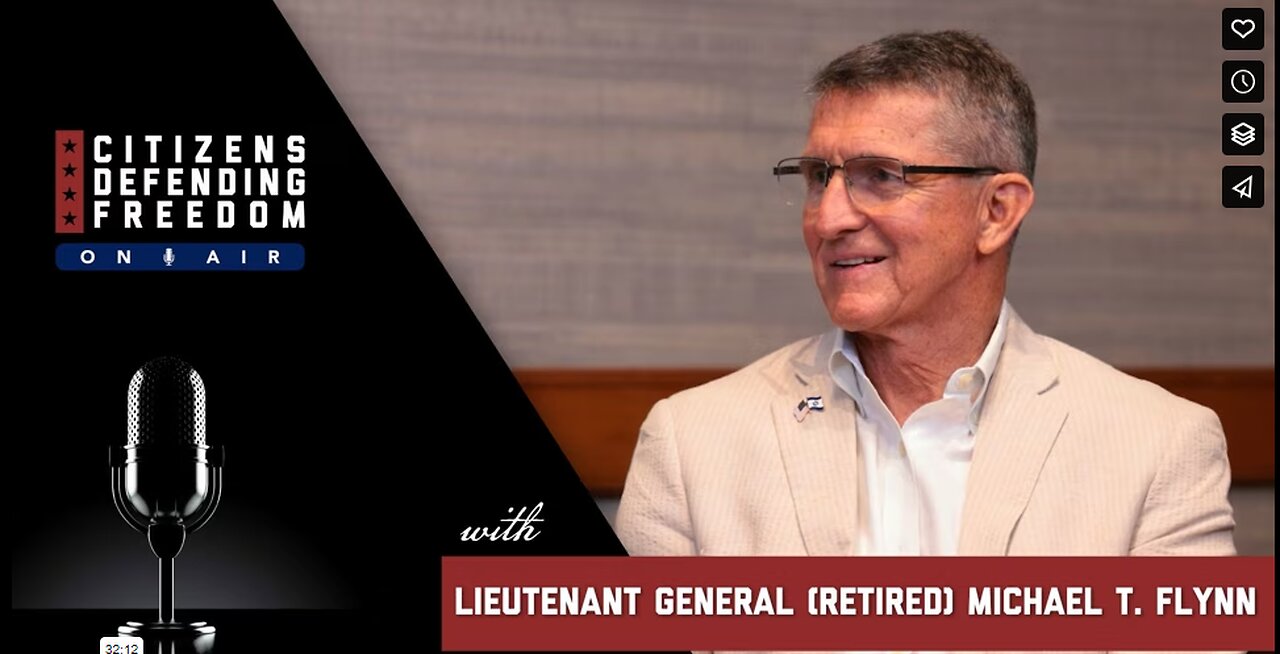 Lieutenant General Michael T. Flynn sits down with Steve Maxwell from Citizens Defending Freedom