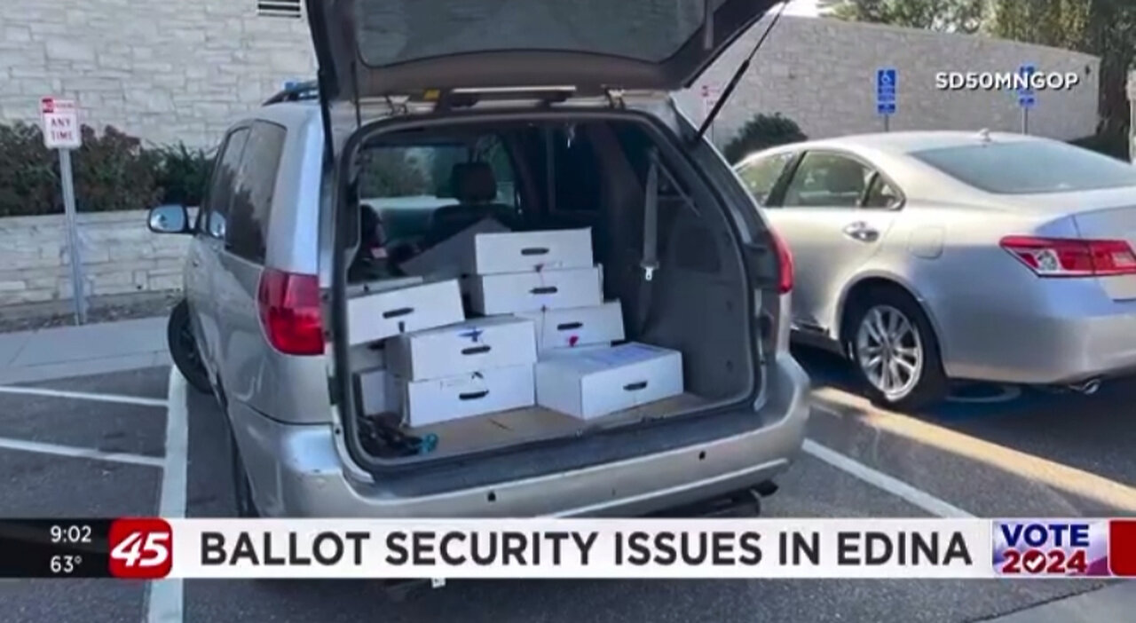 Courier Fired after Boxes of Ballots left Unattended for Nearly 10 minutes in Edina