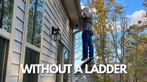 I Found a Way to Clean Gutters Without a Ladder and You Can Too!