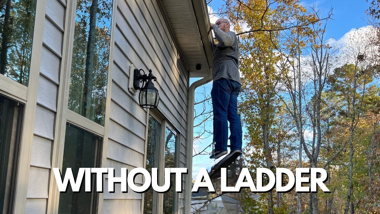 I Found a Way to Clean Gutters Without a Ladder and You Can Too!