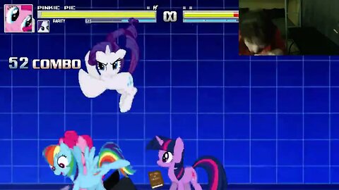 My Little Pony Characters (Twilight Sparkle, Rainbow Dash, And Rarity) VS Sephiroth In A Battle