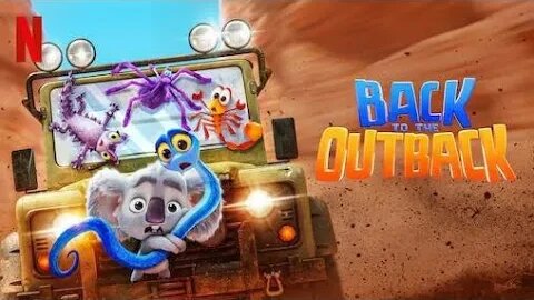 Koala escapes from the zoo and embarks on an adventure😱😱 #movie #film #backtotheoutback #netflix