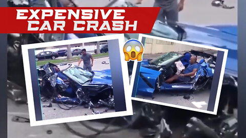 EXPENSIVE CAR CRASH