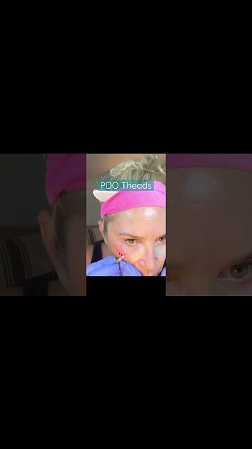 DIY EYE PDO THREADS! #shorts