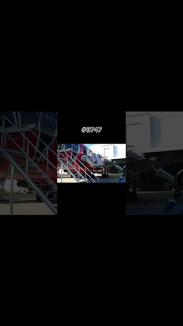 How Fast Qantas #B747 Escape Slide Shooting #Aviation #Flying #AeroArduino