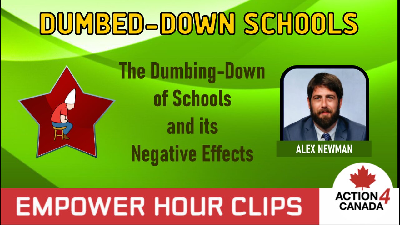 Alex Newman: Dumbed-Down Schools Are Intentional