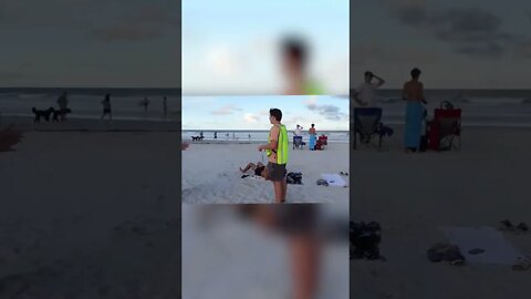 No swimsuits on beach prank💀