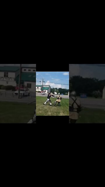 Halberd vs Shield #medieval #hema #historicaleuropeanmartialarts #sca