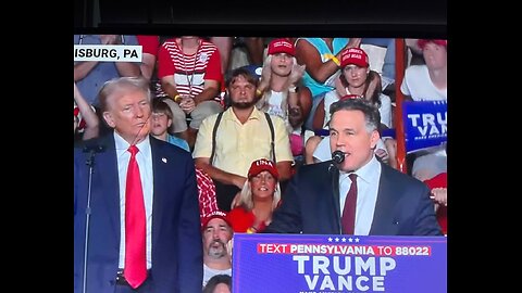 David was there in Butler PA. Corey was Setting behind David and David never flinched?