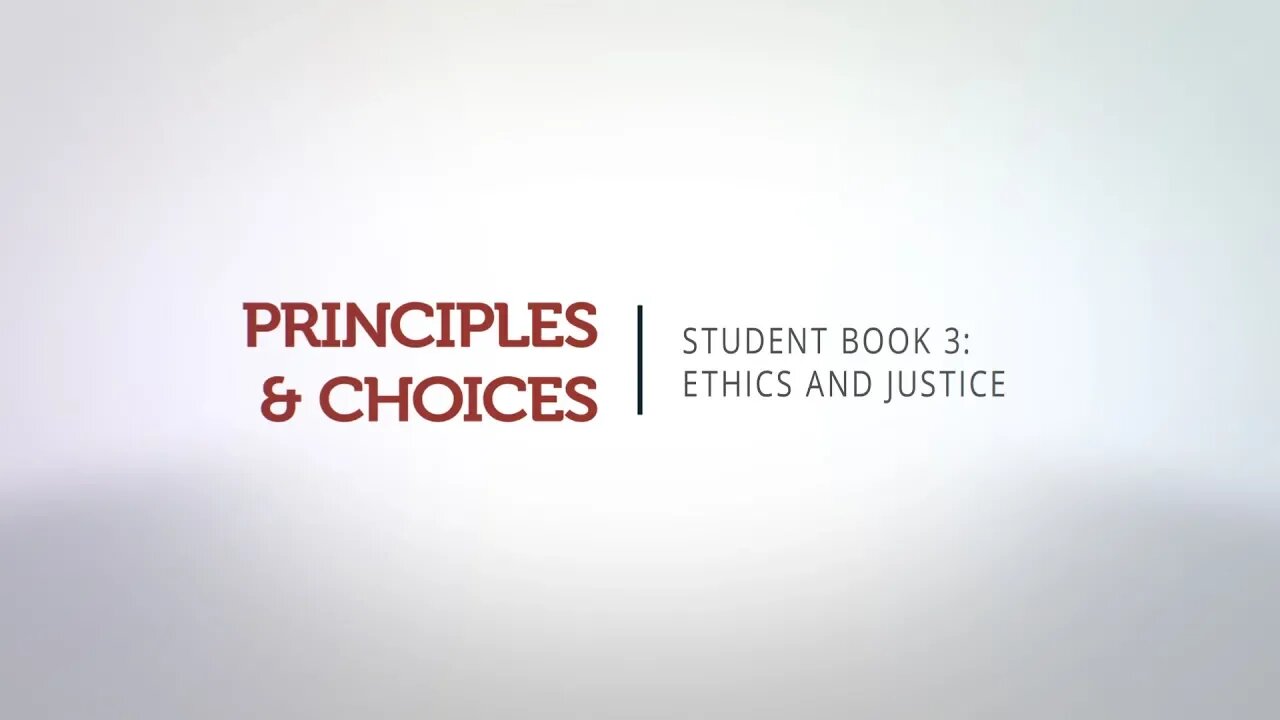 Principles & Choices: Using Student Book 3