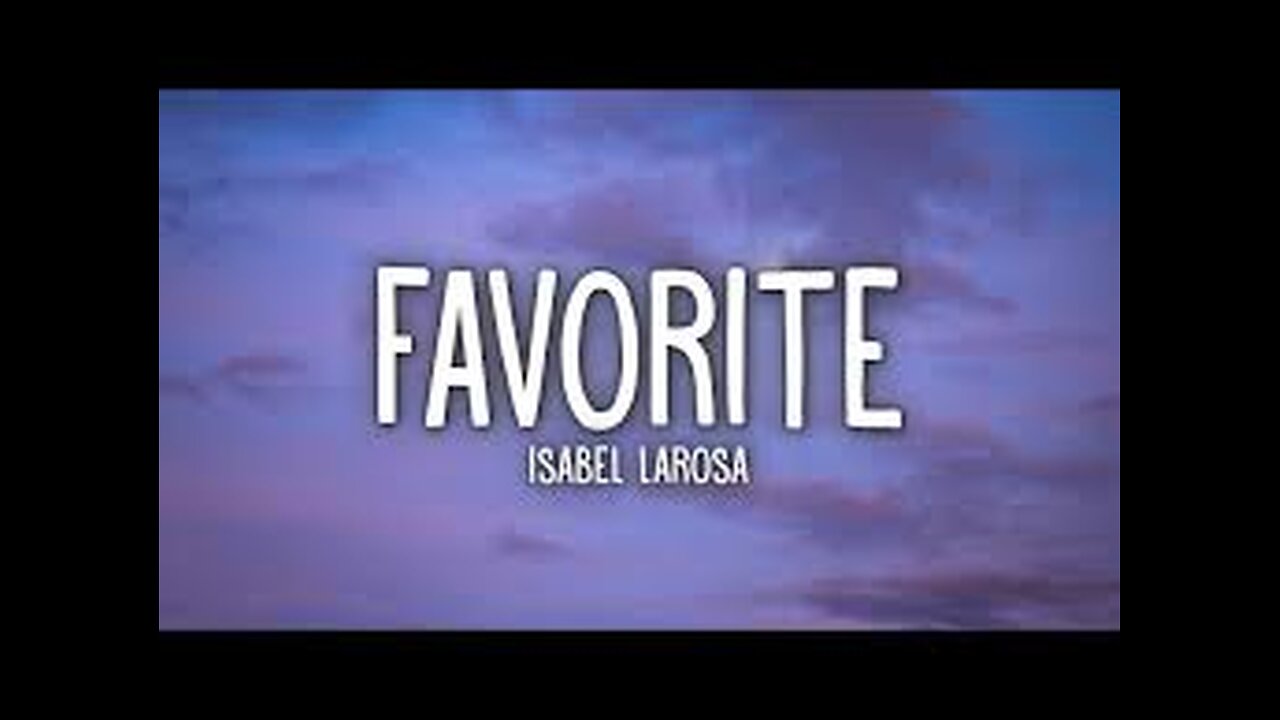 Isabel LaRosa - favorite