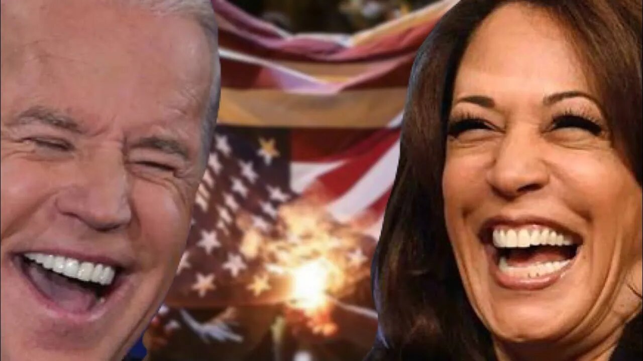 As America continues its rapid decline, Joe Biden & Kamala Harris LAUGH (at you)