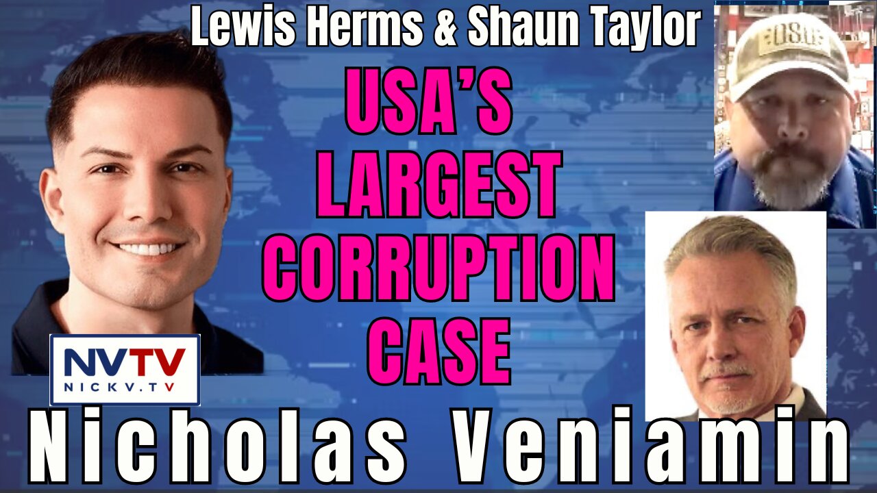 Lewis & Shaun Talk America's Largest Corruption Lawsuit with Nicholas Veniamin